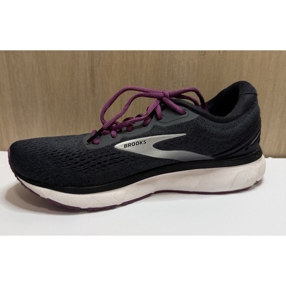 Brooks Trace Womens Running Shoe Gray Purple Size 9 - Picture 8 of 9